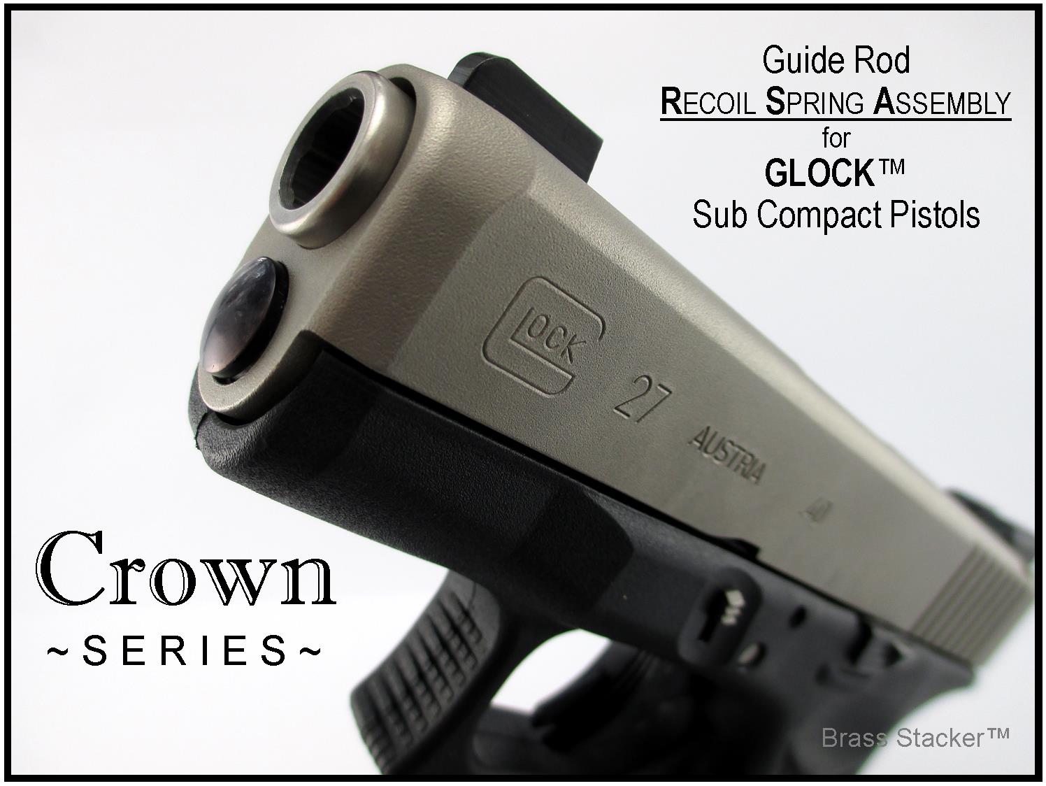 Brass Stacker™ RSA for Glock™ Sub Compact Frame Pistols