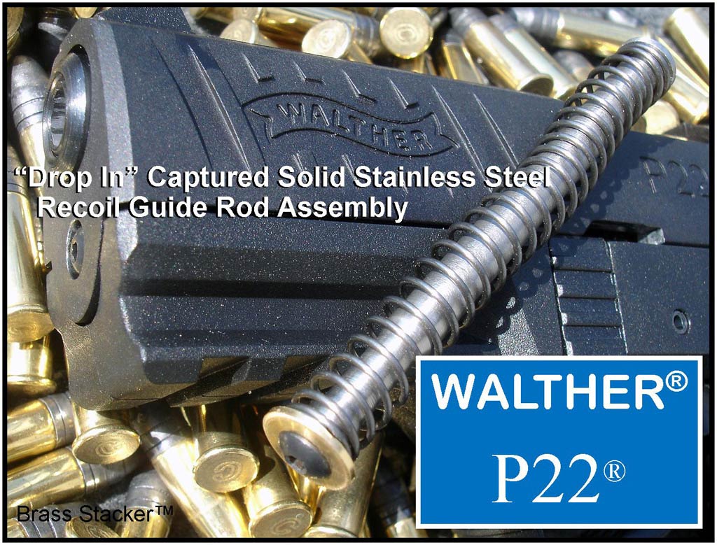 Walther P22 Drop In Captured Recoil Spring Assembly